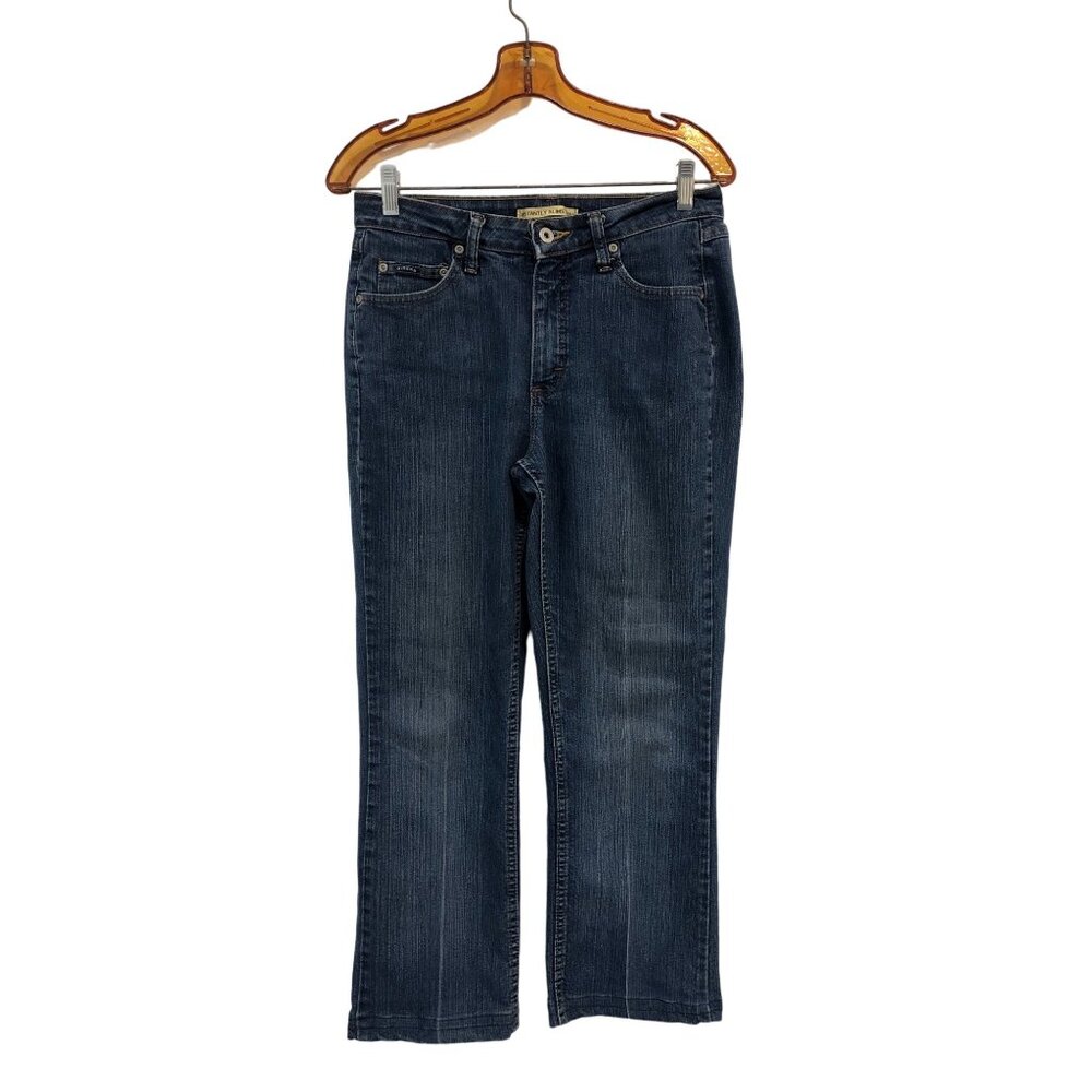 Riders Instantly Slims You Jeans Womens Size 8M Shortened Stretch Blue Pants